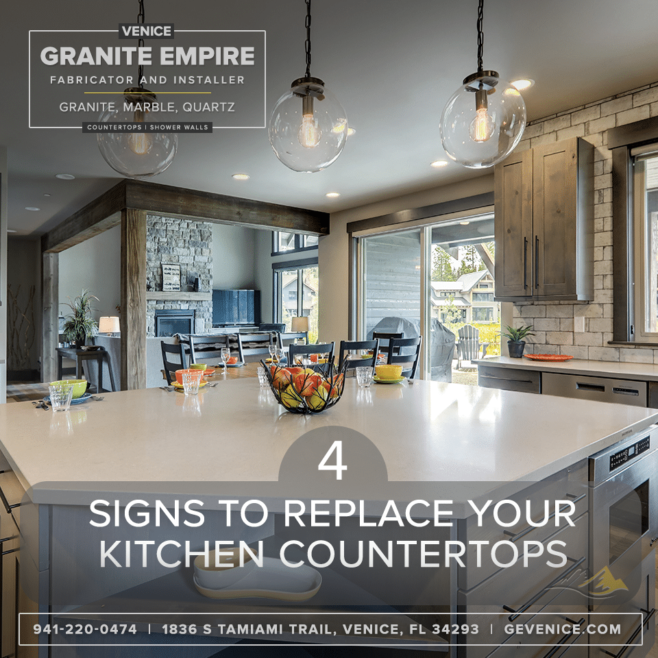 4 Signs You Should Replace Your Countertops